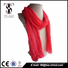 Fashion scarf polyester solid color viscose blending scarf